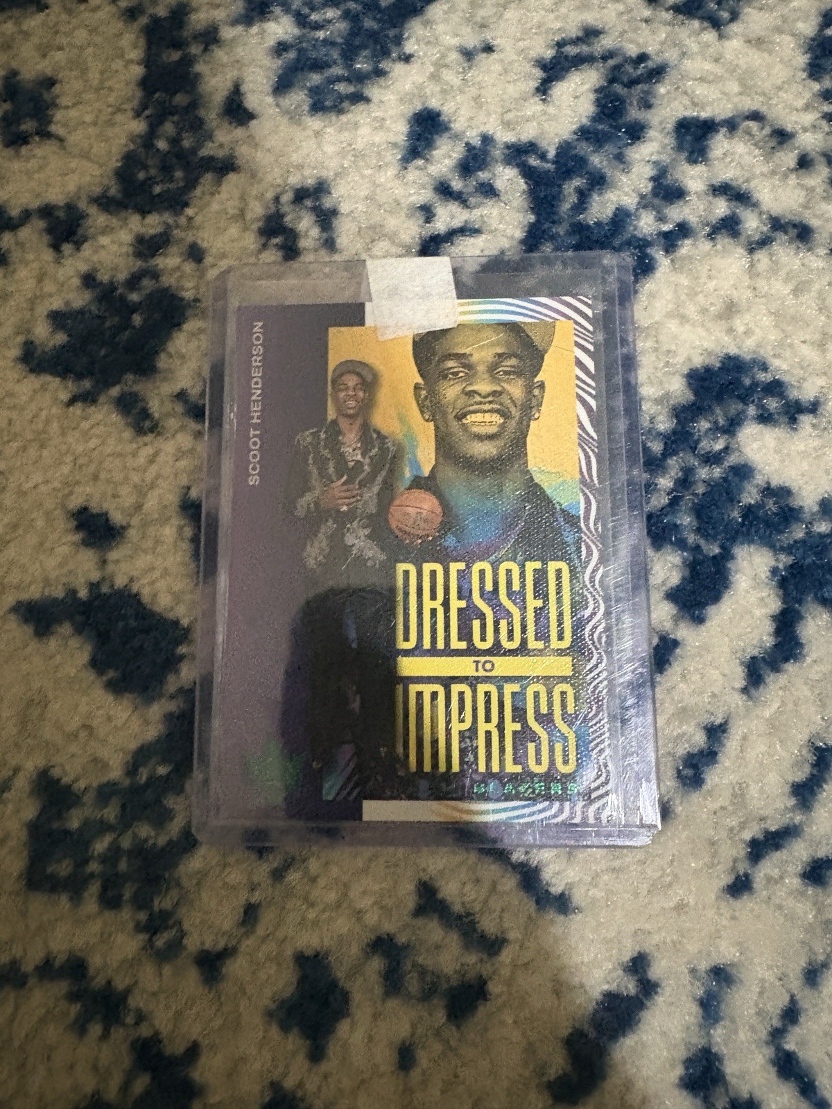 2023-24 Court Kings Dressed to Impress Scoot Henderson /25 Jade RC Blazers NM+