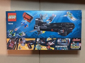 Brand New LEGO Marvel Super Heroes Iron Skull Sub Attack 76048 Sealed