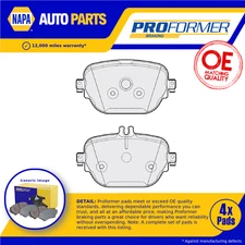 Brake Pads Set Rear PBP7710 Proformer 0004203004 0004205602 0004206400 New