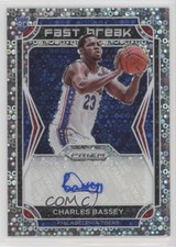 2021-22 Panini Prizm Fast Break Rookie Auto Charles Bassey #FBR-CBS Auto 0ey4