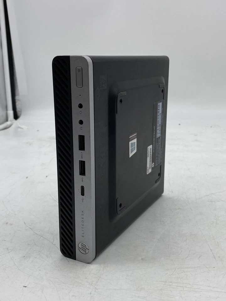 HP EliteDesk 800 G3 Micro Intel Core i5 7th Gen 2.7GHz 16GB RAM 256GB SSD W10P - Image 2 of 4