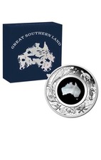 2021 $1 Great Southern Land 1oz Silver Proof Mother of Pearl Coin -