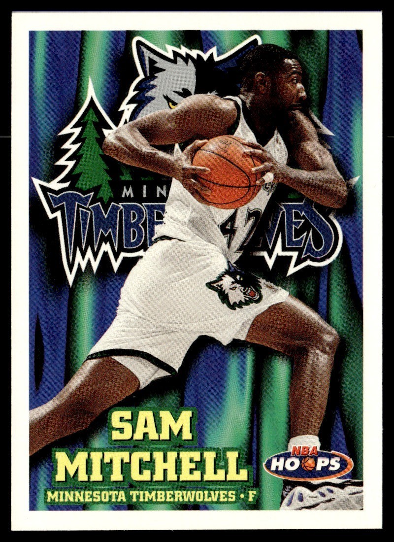 1997-98 Hoops Sam Mitchell Minnesota Timberwolves #272