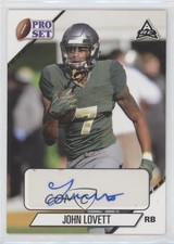 2021 Leaf Pro Set College Auto John Lovett #PS-JL1 Auto fm0