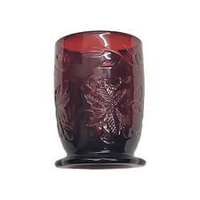 Princess house FANTASIA - Ruby Votive Candle Holder 3.5”