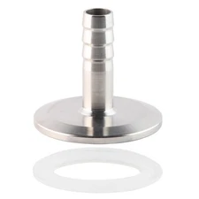 Tri Clamp To Barb Sanitary Home Brew Adapter