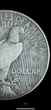 1921-S Morgan AU Struck Through Error & 1923-S Peace AU Die Fill – 2 Silver Doll