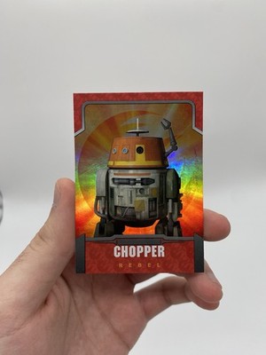 2015 Topps Star Wars Rebels Chopper Rainbow Foil Rookie RC #5