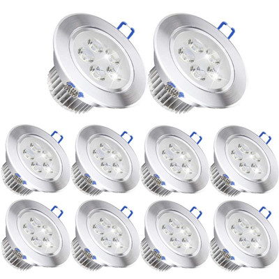 Pack Of 10Pocketman 110V 5W Led Ceiling Light Downlightcool White Spotlight
