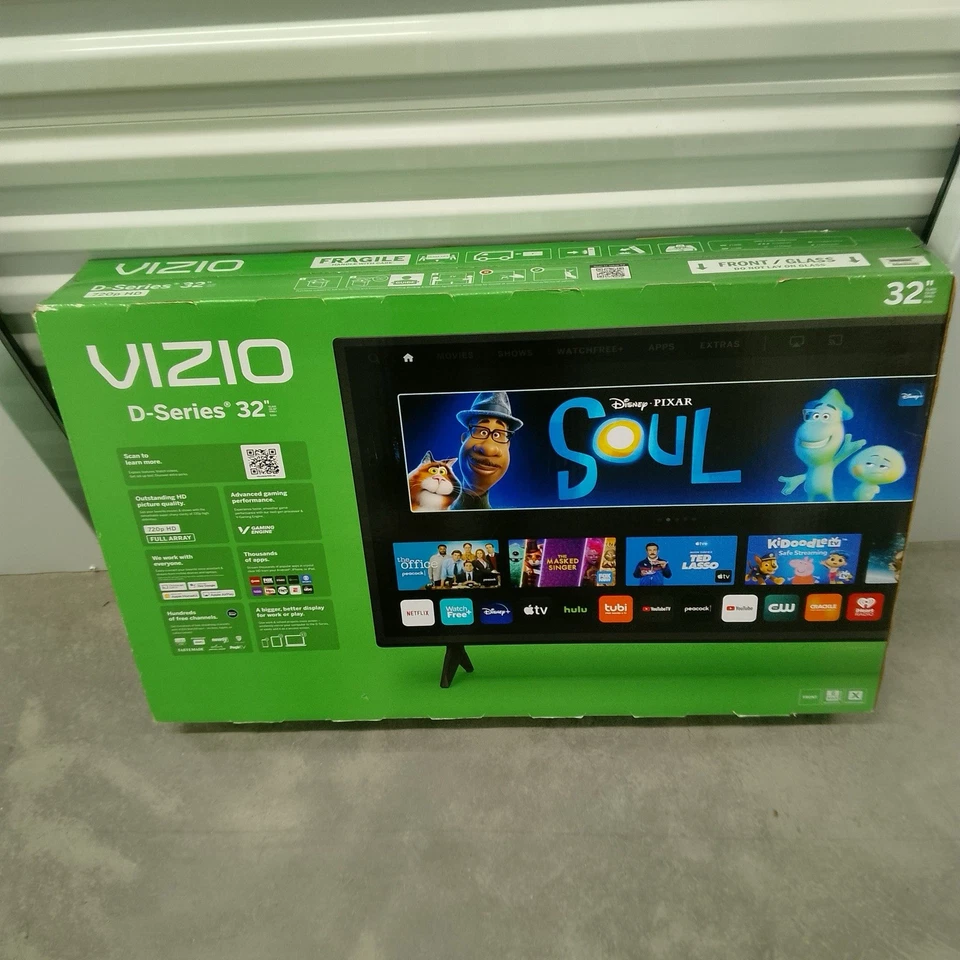 VIZIO 32" Inch D-Series LED 720p Smart TV D32h-J09 - Very Good - Image 4 of 4