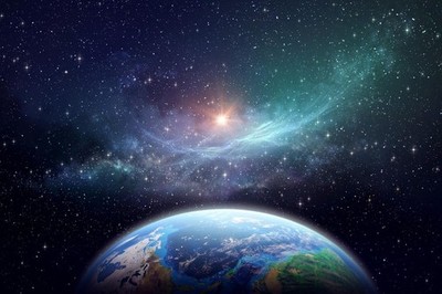 Exoplanet In Outer Space Fantasy Galaxy Picture Solar System Science Kids Map Cl