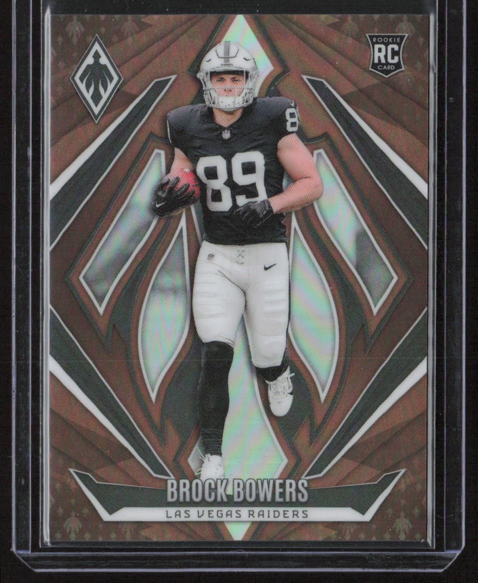 2024 Panini Phoenix #165 Brock Bowers Bronze #/75