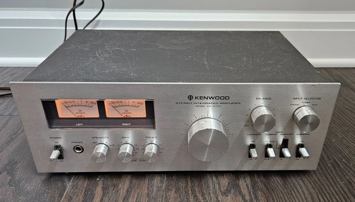 Kenwood Ka Amplifier In Vintage Stereo Receivers for sale | eBay
