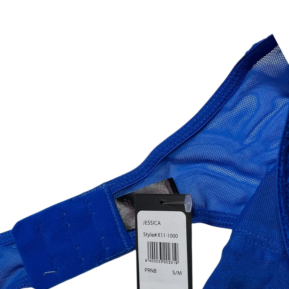 Cinturón Liguero Frederick's of Hollywood Jessica Encaje Princesa Azul Talla S/M Foto 3 de 4