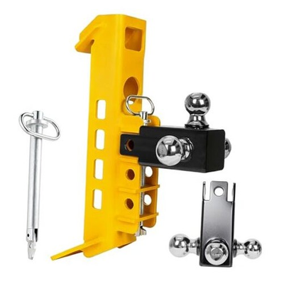#ad Heavy Skid Hitch AttachmentUpgraded 7500LB Tongue WeightIncluding 3 Yellow $253.10