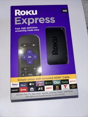 Roku Express Cable Remote - Black (3960R)