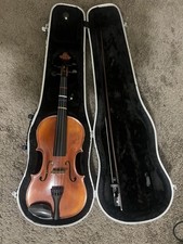 Strobel ML-85 Student Series 4/4 Acoustic Violin Brown Chinrest Case Bow
