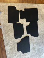Bmw Black Floor Mats Set Of 5 Part Number 106480-11 / 7478825-08 3 And 5 Series