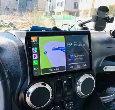 For Jeep Wrangler JK 2011-2014 Apple Carplay Android Car Stereo Radio GPS 2+64GB
