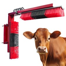 Livestock Scratch Brush With Spring Iron Holder Animal Back Scratching Brush ...
