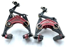 EE Cycleworks Brakeset Limited Edition Black / Red Anodized Lightweight