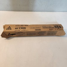 Ricoh Savin Lanier MP C406 Black Toner Cartridge 842091 Genuine Sealed Free Ship