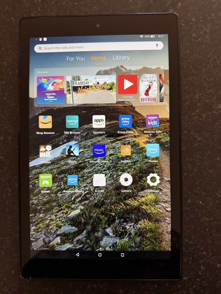 Amazon Kindle Fire HD 10 7th Gen 10.1" 32GB Wi-Fi Black Tablet - Image 2 of 3