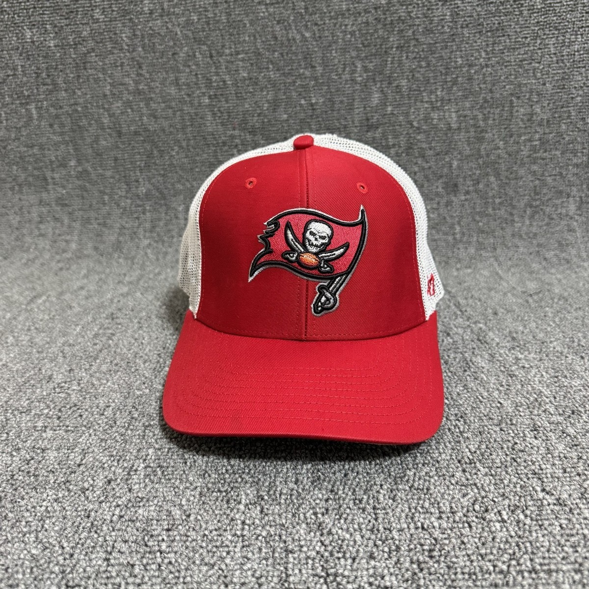 '47 Brand Tampa Bay Buccaneers Trucker Snapback Red White OSFA Hat