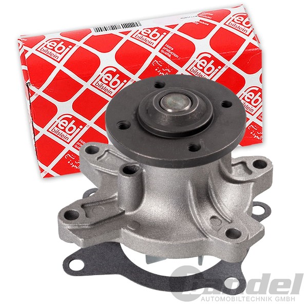 Febi Wasserpumpe Passend FüR Toyota Auris Corolla Yaris 1.4 Mini One D R50 R53-image