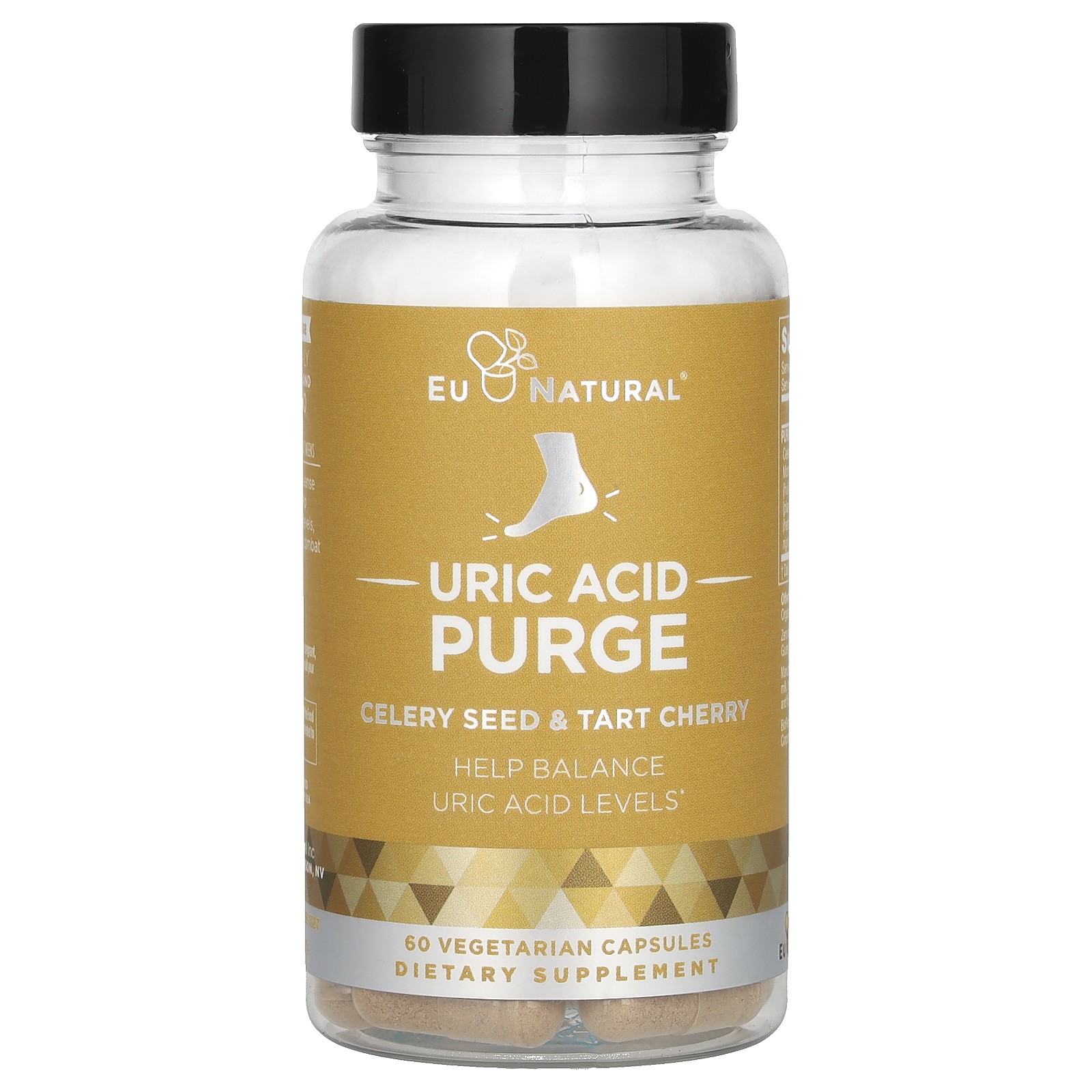 Uric Acid Purge, Celery Seed & Tart Cherry, 60 Vegetarian Capsules