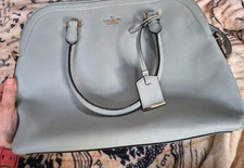 Kate Spade New York Cameron Street Margot Satchel Purse Light Blue