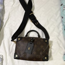 Louis Vuitton Monogram Brown/Black Small Cros...