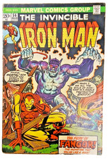 MARVEL 1973 The Invincible Iron Man #56 F Jim Starlin FREE shipping 1st FANGOR