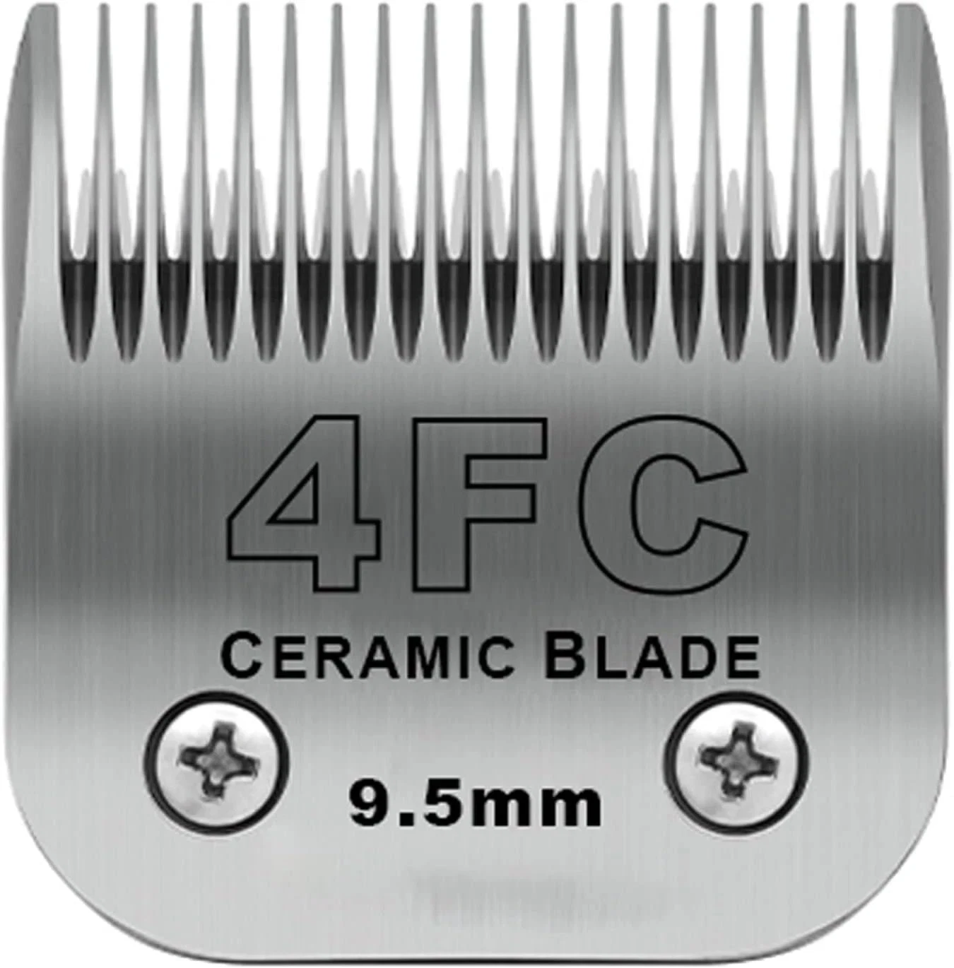 Detachable Pet Dog Clipper Blades,Compatible with Andis Size 4FC Cut Length 3/8"
