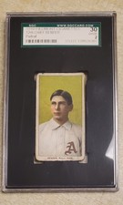 1910 T206 Chief Bender Portrait SGC 2  Piedmont 350 / 25