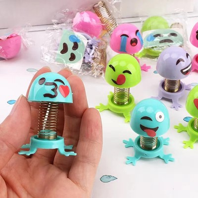50PCS Mini Hüpfpuppen Spielzeug Kunststoff Kreativ Party Füllung