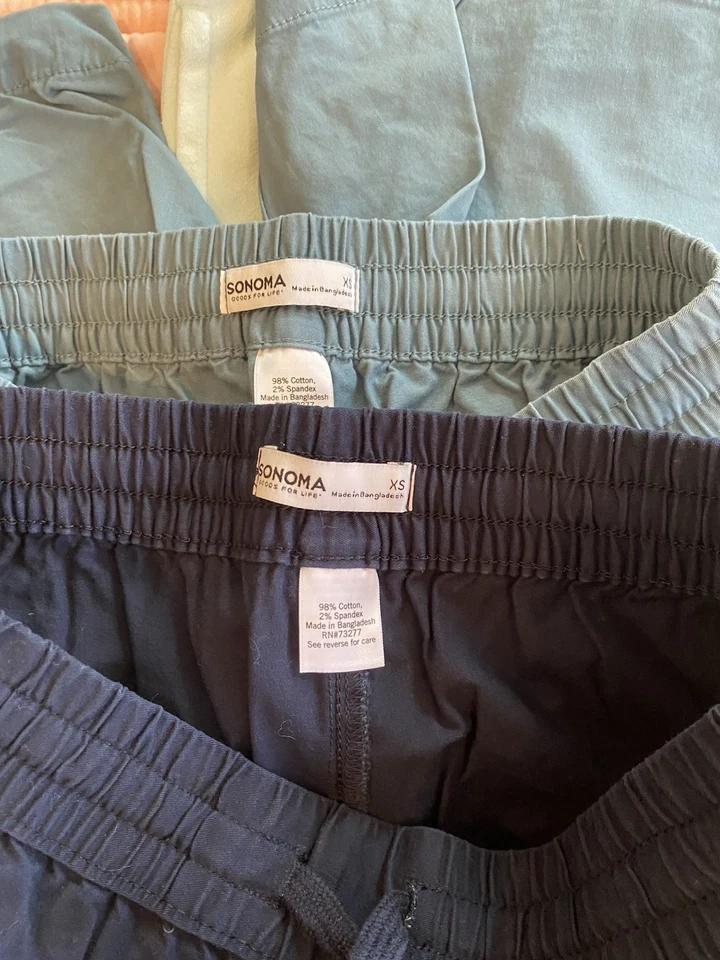 Marca mixta, para hombre talla XS/pequeña, lote de 7, pantalones cortos de todos los días, ¡EXCELENTE ESTADO! LL Bean, DSG, ec Foto 2 de 4