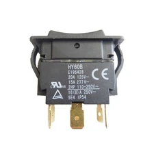 Multiple Use Rocker Switches 6 Pins 125/250V 20/15A for Machine Tool Operates