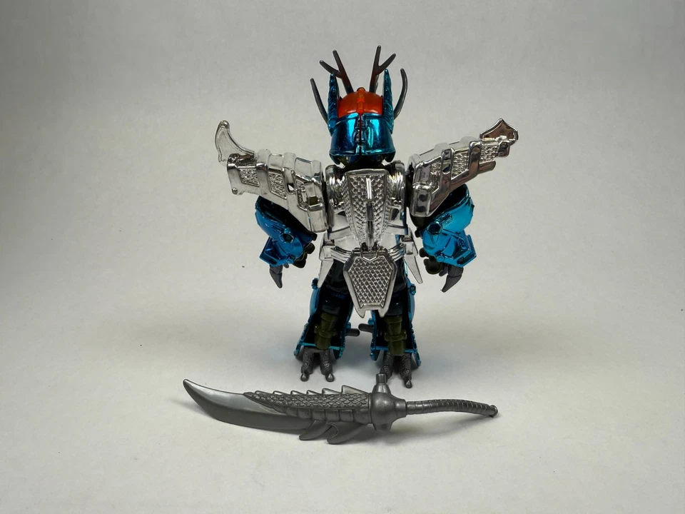 Figura Leonardo TMNT Tortugas Ninja Mutantes de Metal Casi Completa 1995 Leo Años 90 Foto 2 de 3