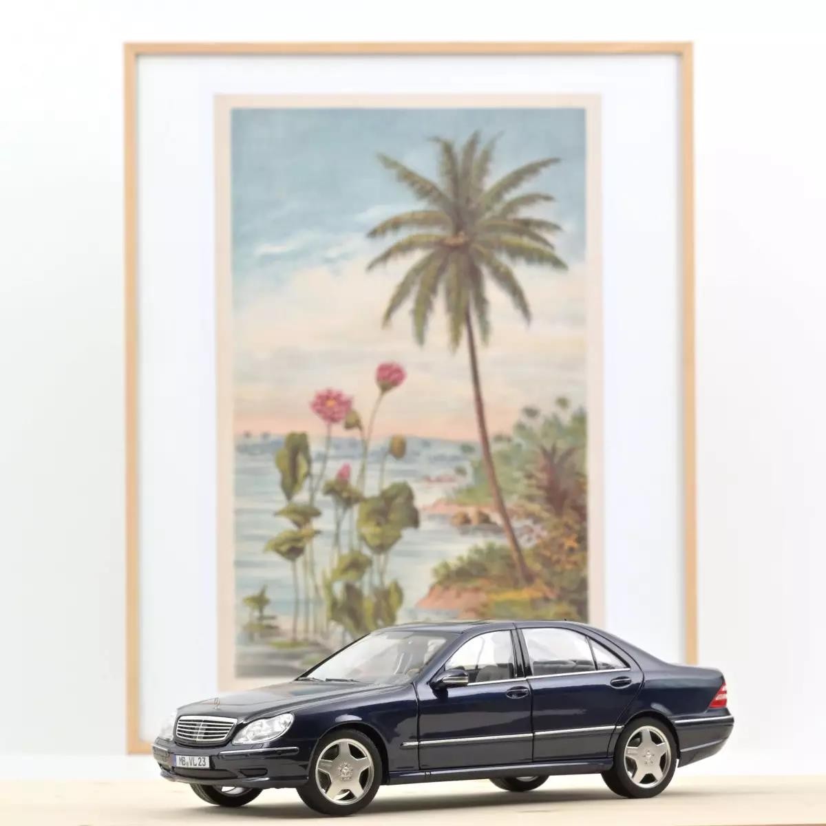 NOREV 183817 Modelo Coche Diecast Mercedes-Benz S55 AMG 1/18 Azul