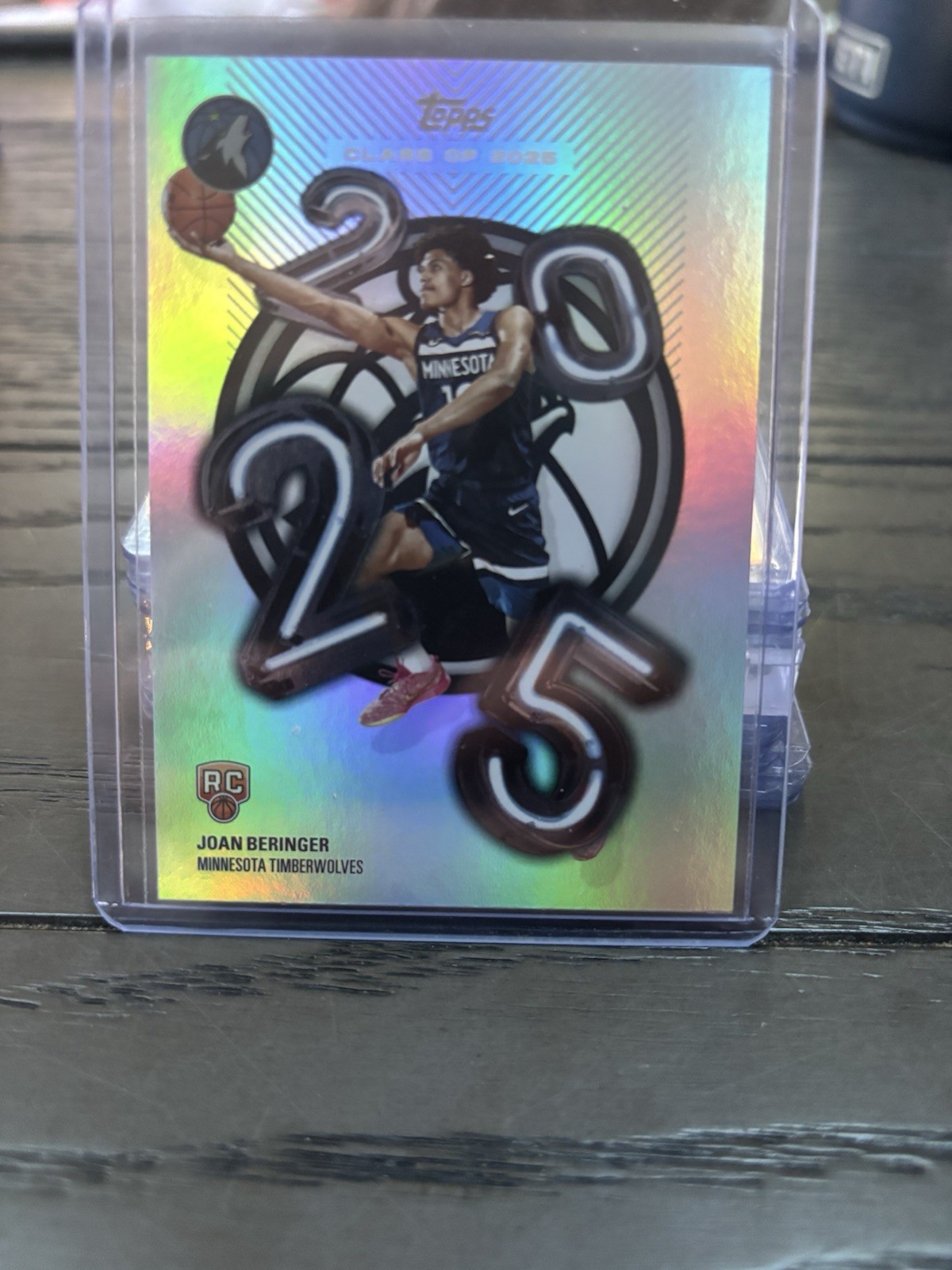 2025-26 Topps - Joan Beringer #217 Rainbow Foilboard (RC) Class Of 2025