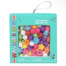 Wander Bloom Pop Beads Kids Jewelry Making Bead Kit, Assorted Colors