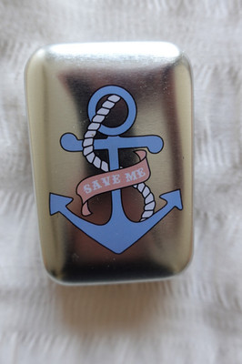 NookArt Dose ''Save Me'' mit Anker Maritim Tattoo Matrose 