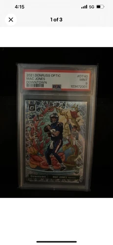 2021 Panini Donruss Optic - Downtown! Mac Jones #DT-40 (RC)