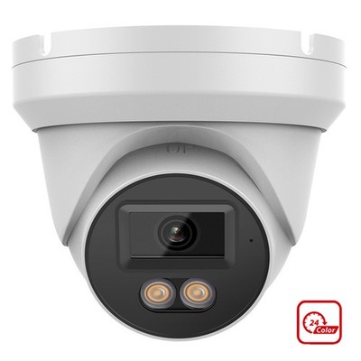 VIKYLIN 4K 8MP IR OR Full Color Turret IP Camera Built-in MIC Outdoor Waterproof