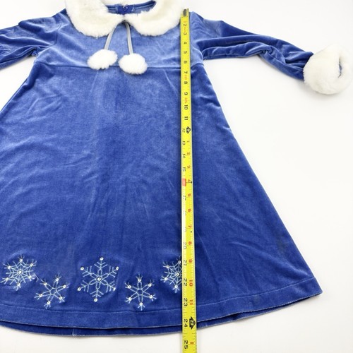 American Girl Bitty Baby Dress Like Your Doll Silver Bells Dress Girls Size 5 - Picture 4 of 22