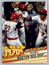 2020 topps update baseball boston red sox decades' best #25