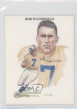 1989 All Time Great Quarterbacks Bob Waterfield #3 HOF d4y