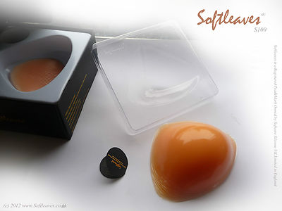 ZNEL Tette Finte Di Forma Asimmetrica Forme Di Seno In Silicone Inserti Concavi Autoadesivo Del Rinforzo Del Reggiseno Dell'ascella Della Protesi Della Mastectomia,Left Side Only,CupA :200g - Foto 6