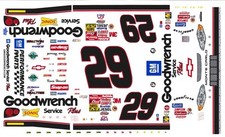  29 Kevin Harvick 2001 Goodwrench Monte Carlo 1/64 HO Scale Slot Car Decals